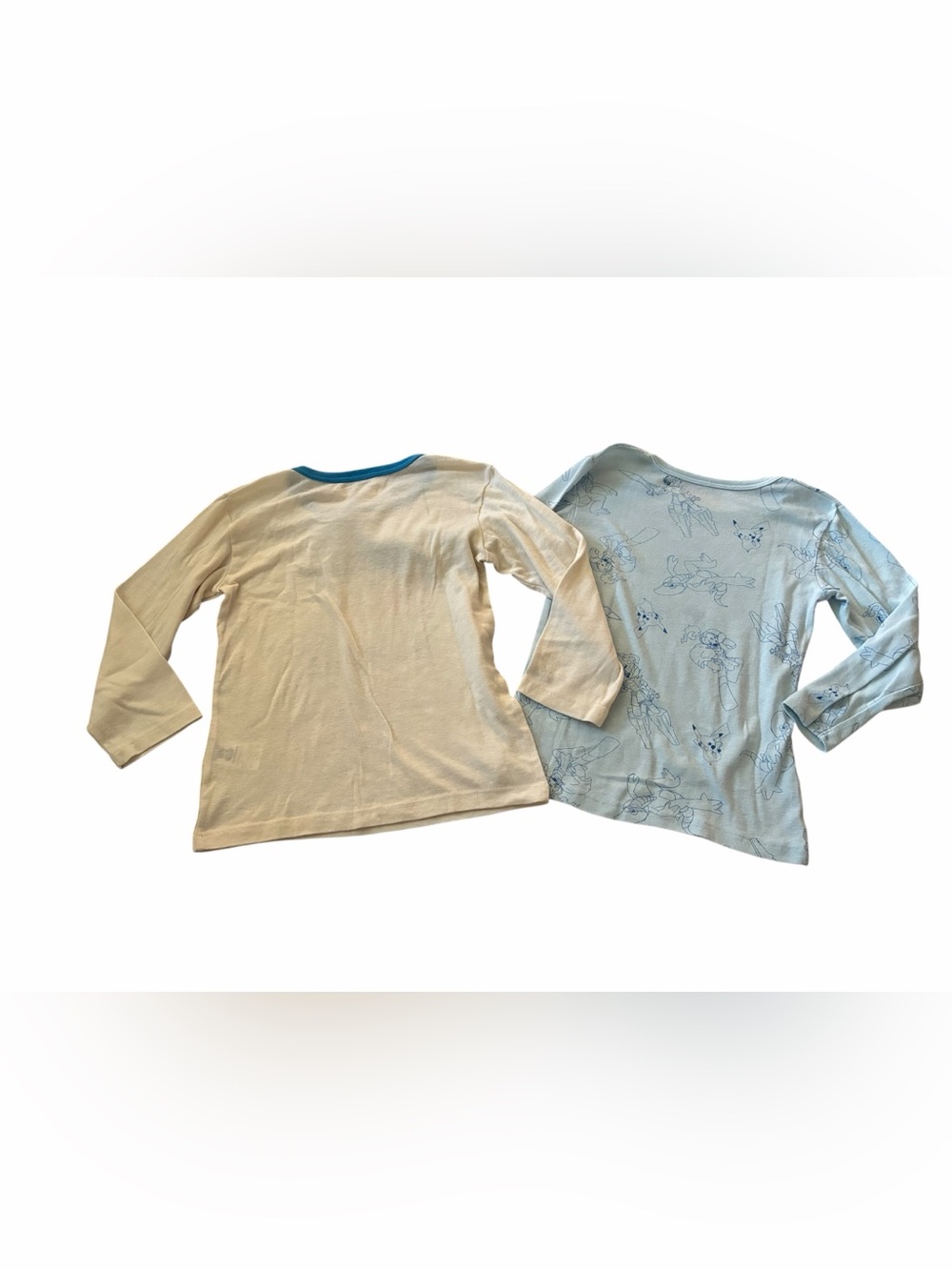 Pokemon Pocket Monsters Long‎ Sleeve Shirts Kids Small Pikachu Anime Japan 130 - Picture 2 of 8